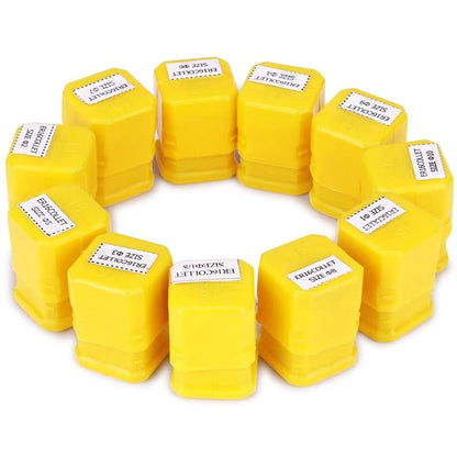 Set de bucse elastice ER16 de 11 piese, domeniu de prindere de la 1mm la 10mm