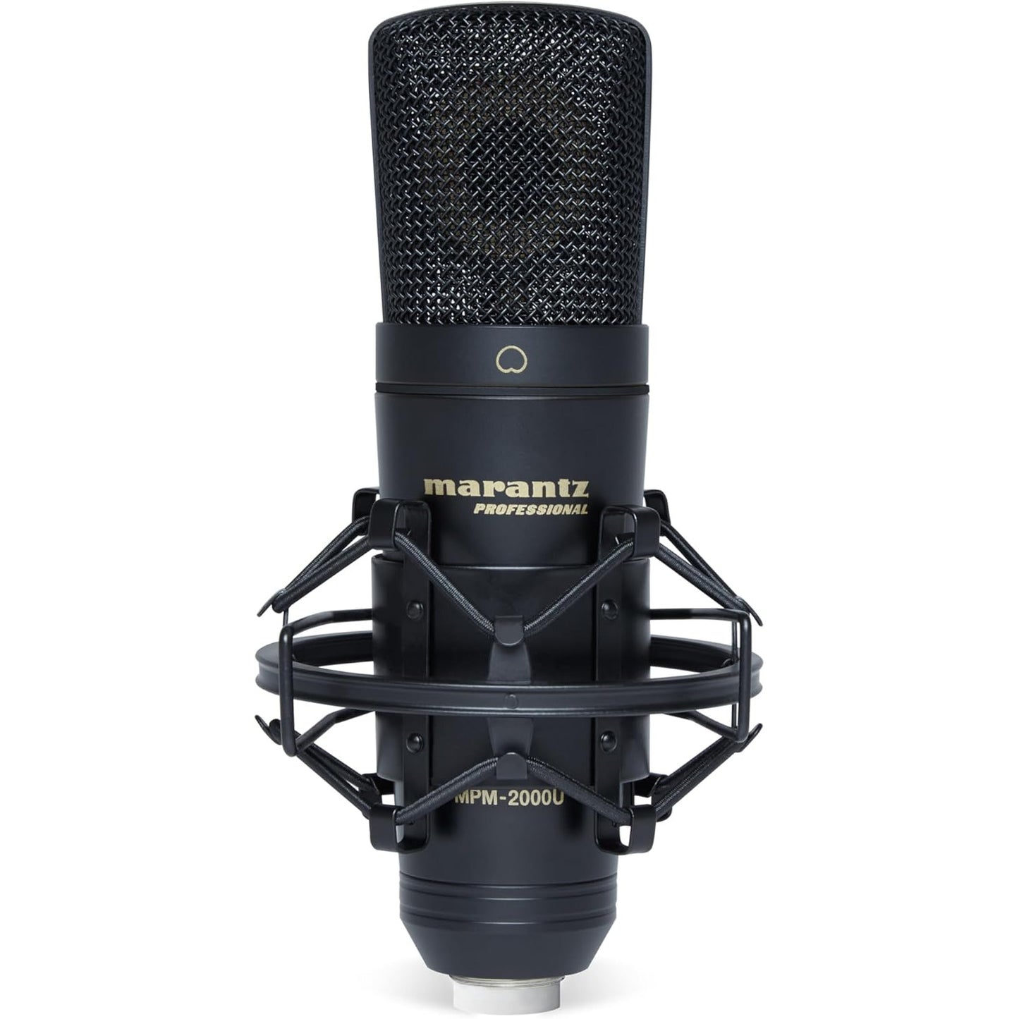 Microfon USB Marantz Professional MPM-2000U cu diafragma mare, calitate audio de studio, ideal pentru inregistrari profesionale, podcasturi, Streaming Twitch, YouTube, voce si instrumente acustice, include suport antisoc, cablu USB si geanta de transport