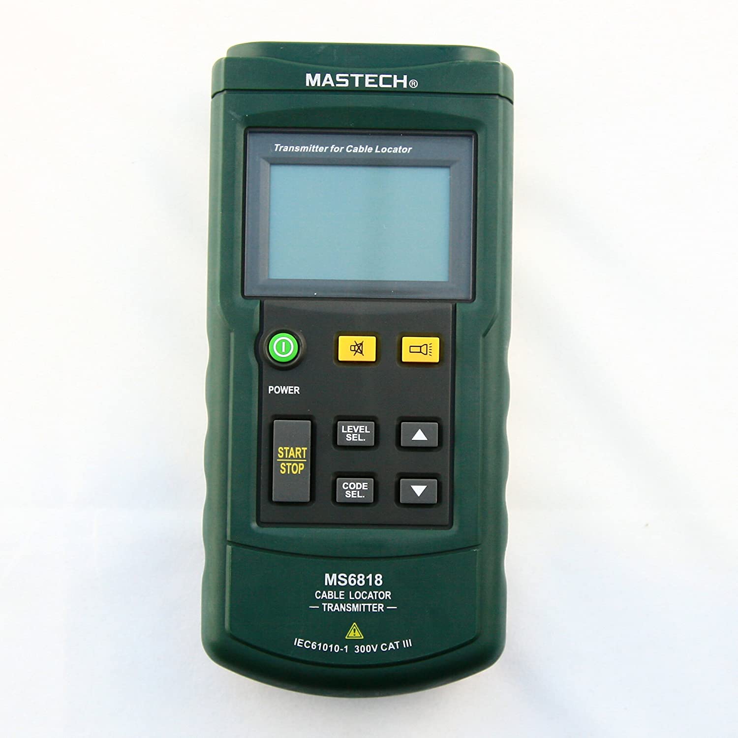 Detector de cabluri electrice, tester cu functie localizare tevi in perete si subterane, AC/DC 12~400V, Mastech MS6818