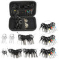 Set 121 extractor pini din mufe auto, instrumente pentru dezasamblare conectori, fara deteriorari de mufe, cu carcasa de protectie