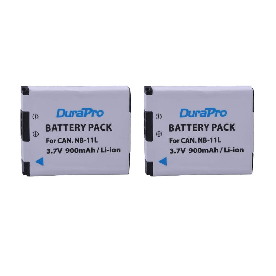Set de 2 acumulatori NB-11L/NB-11LH 900 mAh cu incarcator LCD compatibil cu Canon PowerShot A2300, A2400, A2500 A2600, A3400, A3500, A4000 is, ELPH 110, 115, 130, 220, 320, 340