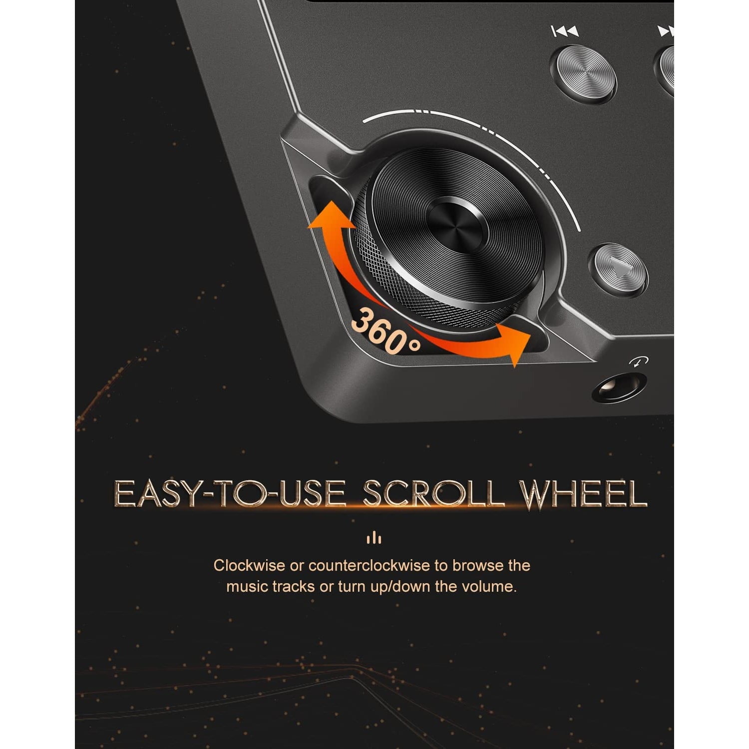 MP3 Player 64 GB HiFi, sunet digital de inalta rezolutie DSD DAC lossless, cu egalizator, 25 de ore de redare continua, suporta card pana la 256 GB