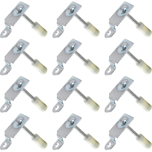 Set 100 cleme cu carlig, cuie rotunde de 7, 5 mm pentru pistol de cuie manual, bolturi cu clema atasata multifunctionale, pentru beton, lemn, caramida, tavane, pereti, pardoseli