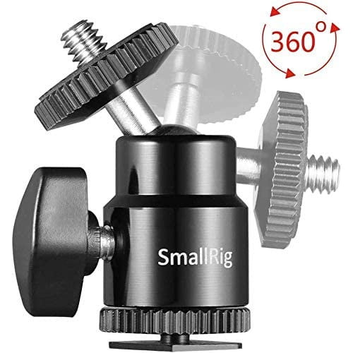 Set 2 adaptoare SmallRig 2059 cu patina si capat cu surub pentru DSLR