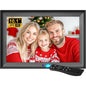Rama foto digitala de 10, 1 inch, IPS 1280 x 800, fara WiFi, cu telecomanda, suporta USB sau card SD 128 GB, rotire automata, player foto, muzica, video