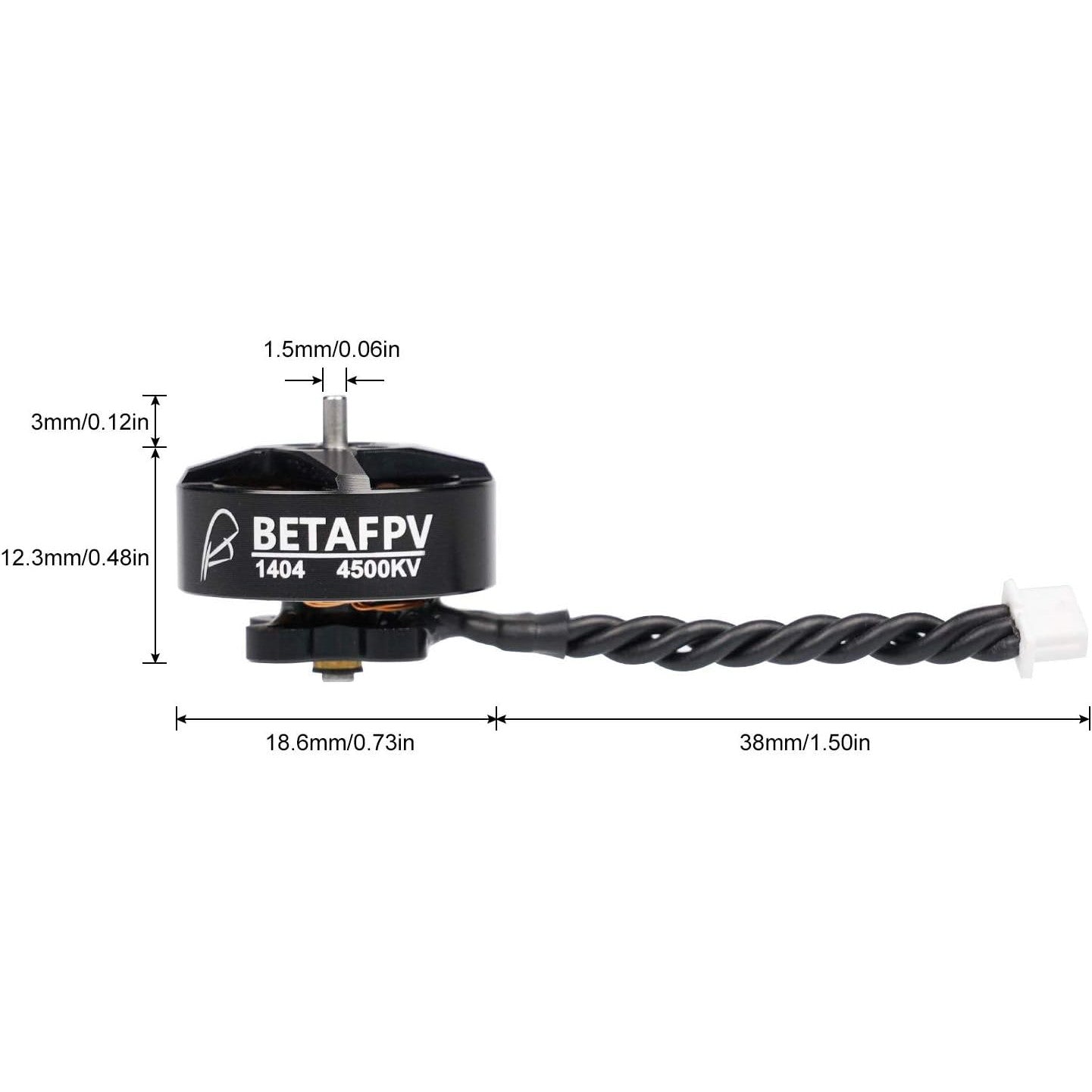 Set 4 Motor fara perii T-Motor 4500KV, 4S FPV RC pentru F4 AIO 20A, pentru Toothpick Flight Controller D63, Drona 4S FPV Whoop, Drona Ca Beta95X V3 Pusher
