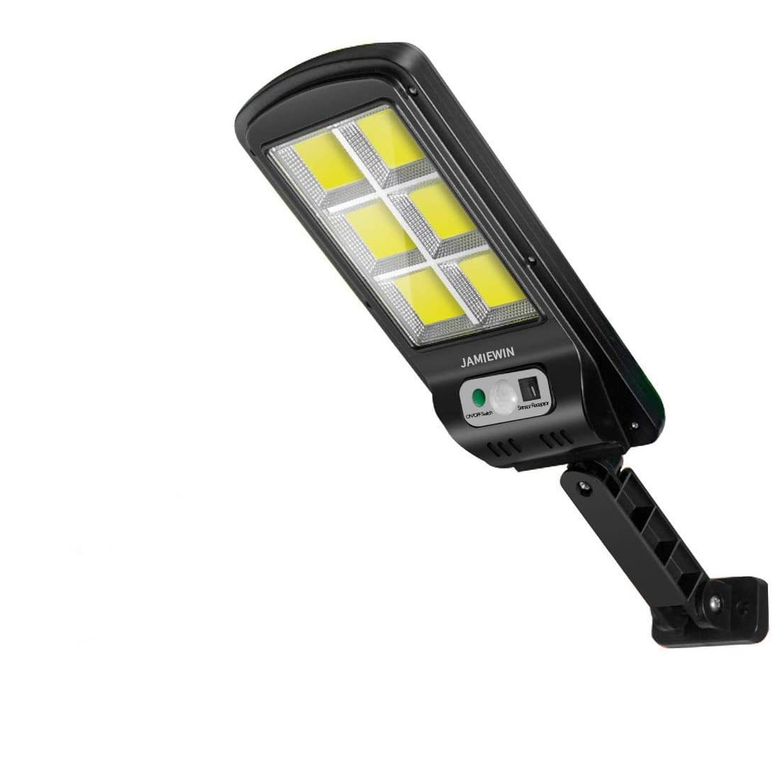 Lampa solara cu panou solar , corp de iluminat exterior , 12000LM , 120 LEDs , senzor de miscare