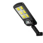 Lampa solara cu panou solar , corp de iluminat exterior , 12000LM , 120 LEDs , senzor de miscare