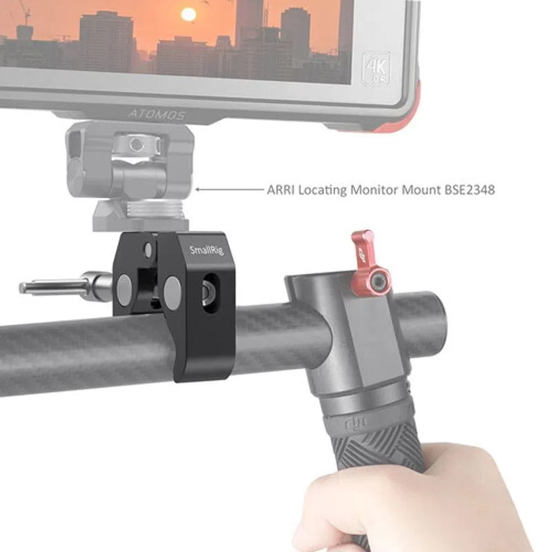 Clema SmallRig 735 Super Clamp cu filet 1/4"-20 si unul 3/8"-16 ARRI-style anti-rasucire