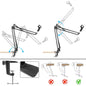 Set Brat cu menghina cu suport pentru microfon si Filtru ,stand , Profesional , Adjustabil