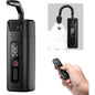 Masina de fum portabila, generator ceata 40 W cu telecomanda wireless, reincarcabil, filet 1/4", intensitate si viteza fum reglabile, pentru fotografie, filmari, nunta, petrecere