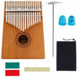 Kalimba , instrument Muzical cu 17 Note , KOA Wood, maro