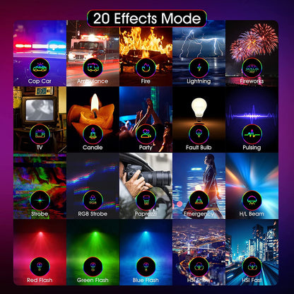 Lampa video LED RGB, lumina continua cu montura cold shoe, CRI 97+, 2500K-8500K, baterie 2000mAh, Neeweer, pentru camera, smartphone, GoPro