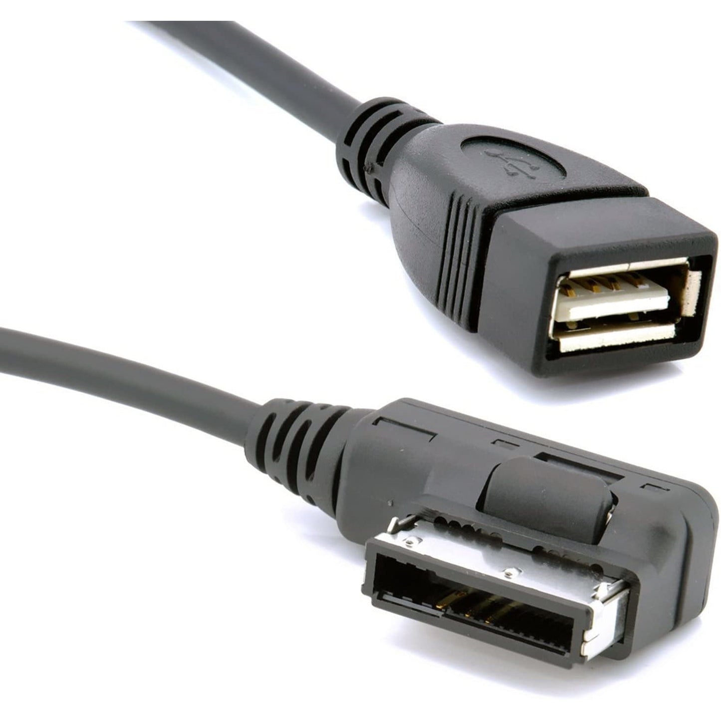 Cablu adaptor AMI MDI la USB pentru Volkswagen Tiguan, CC, Magotan si cele cu interfata MDI, Audi A4, A6, Q5, Q7 si cele cu interfata AMI