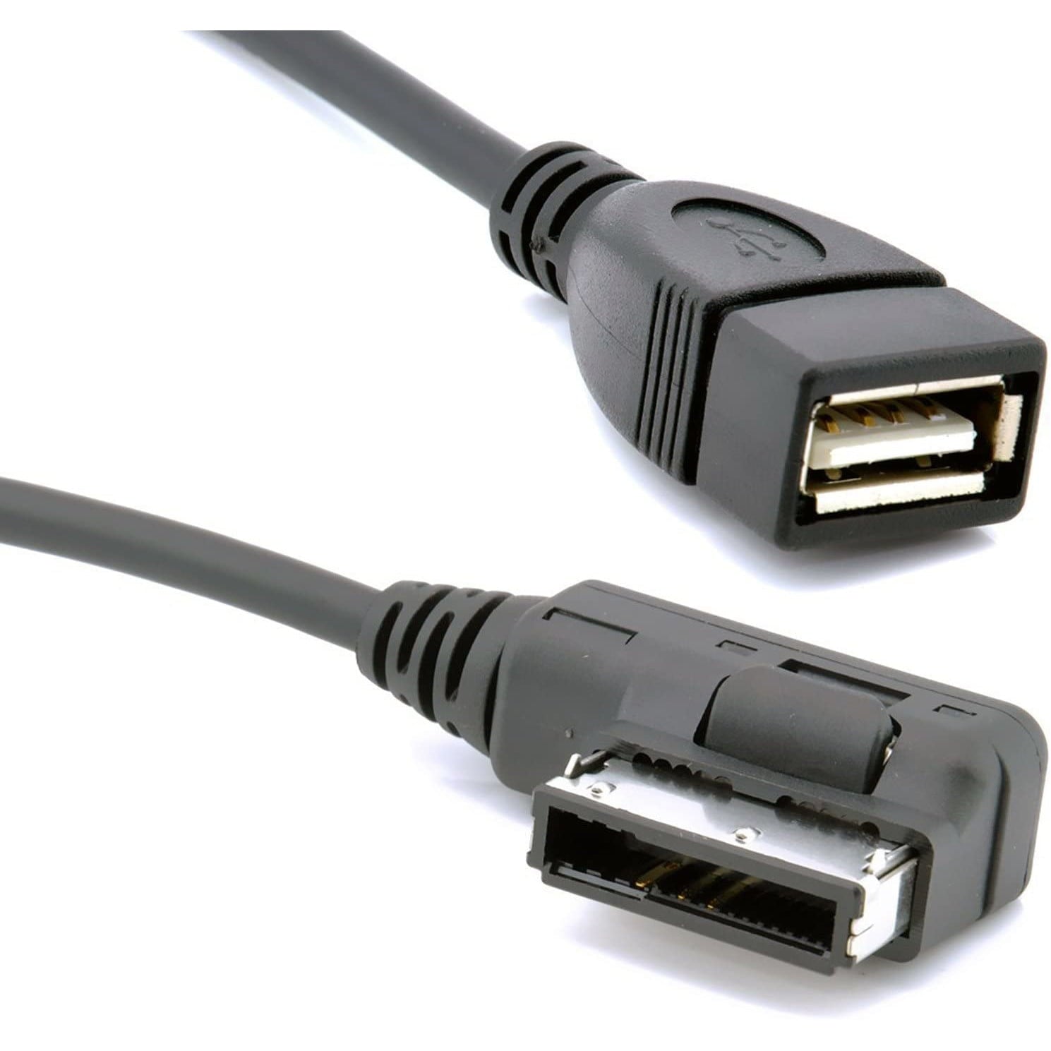 Cablu adaptor AMI MDI la USB pentru Volkswagen Tiguan, CC, Magotan si cele cu interfata MDI, Audi A4, A6, Q5, Q7 si cele cu interfata AMI