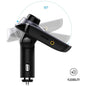 Modulator FM Bluetooth , Transmitator FM , MP3 player, Aux In, FM kit, USB 2.4A , micro SD, USB