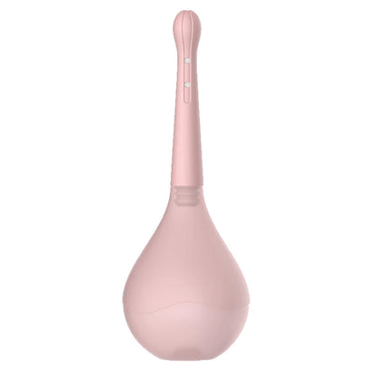 Irigator intim pentru clatire intestinala si vaginala, Zggzerg, Design anti-retur, 150 ml, Cap cu 5 duze, Ergonomic, Reutilizabile, Pentru igiena intima, Portabil si usor de folosit, ABS, Roz