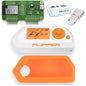 Set Flipper Zero cu carcasa din silicon, modul WiFi, Card de memorie de 64 GB si cititor de carduri