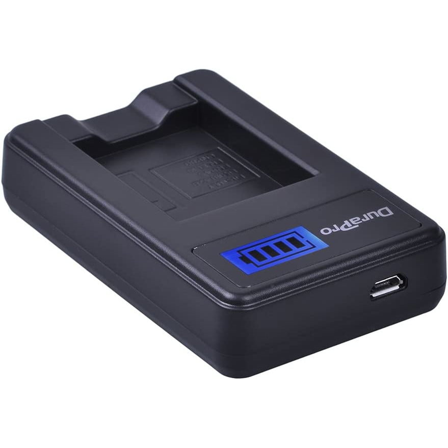 Set de 2 acumulatori Li-40B, Li-42B 1200 mAh cu incarcator USB cu afisaj LCD, compatibil Olympus Li-40B, Li-42B, Nikon EN-EL10, Fuji NP-45, Pentax D-Li63, Kodak Klic-7006, Casio NP-80, Fuji FinePix J10, J15, J100, J110w
