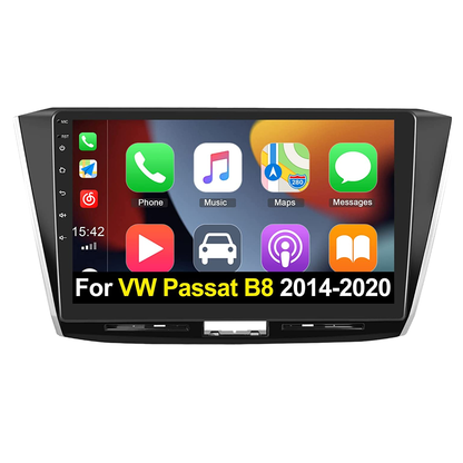 Navigatie pentru VW Passat B8 2015-2019, 2 GB RAM, 32 GB memorie, Android Auto, Carplay, Bluetooth, WiFi, Android 11, ecran HD de 10.1 inch, cu camera marsarier, microfon, antena GPS