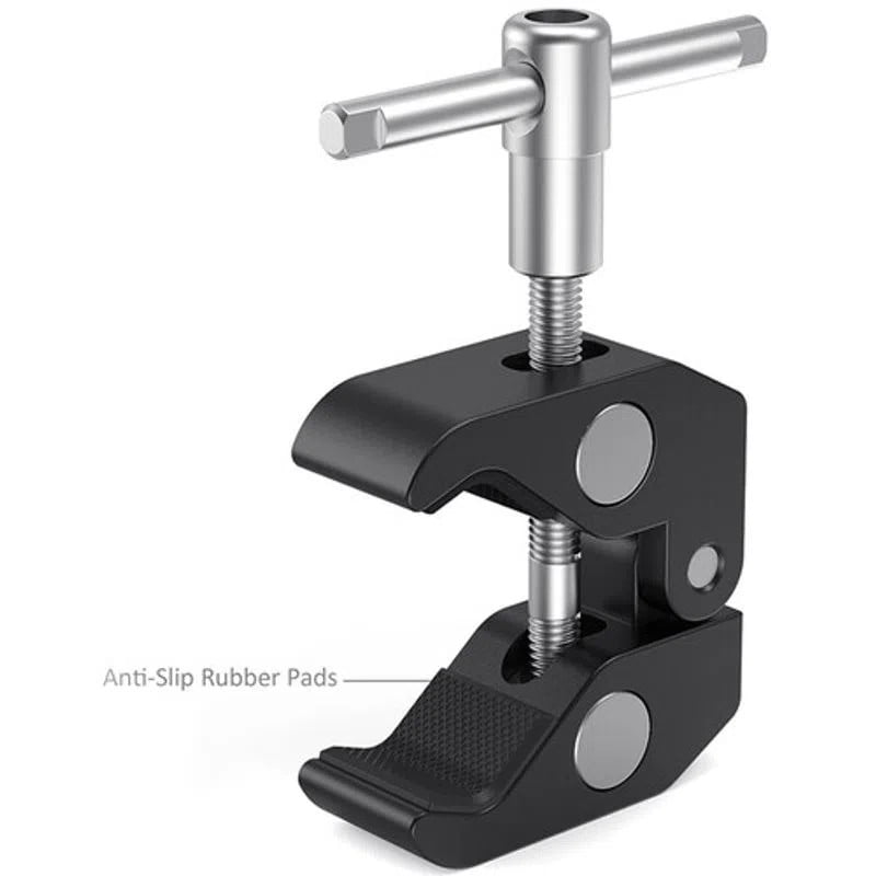 Clema SmallRig 735 Super Clamp cu filet 1/4"-20 si unul 3/8"-16 ARRI-style anti-rasucire