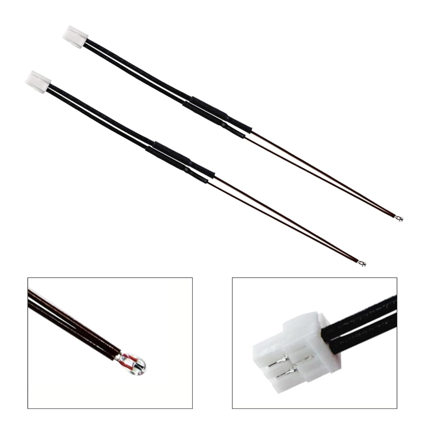 Set 2 incalzitoare ceramice 24V 48W pentru imprimanta 3D Bambu Lab X1 / X1C si 2 termistori temperatura
