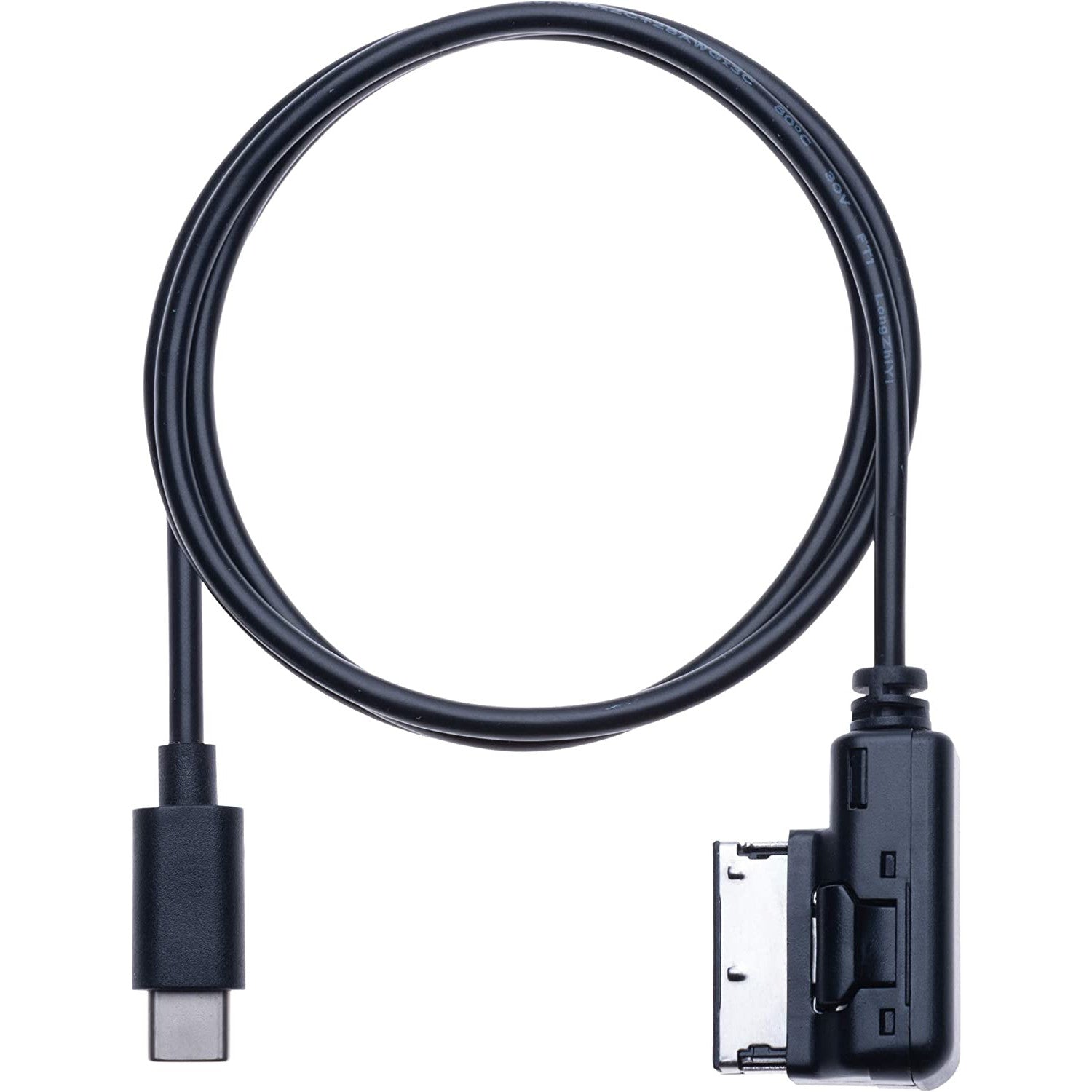 Adaptor audio de la AMI la USB C, de 1 m, compatibil cu Audi A3, A4, S4, A5, S5, S6, A8, S8, A8-L, Q3, Q5, Q7, TT, R8, VW Jeta, Golf Mk6, Tiguan Touareg Wagon Skoda Seat