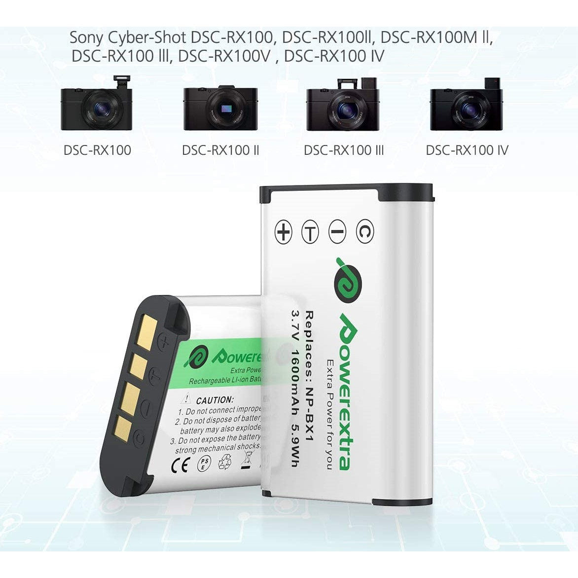 Set 2 acumulatori NP-BX1 1600mAh, cu incarcator dublu cu afisaj LCD, pentru Sony NP-BX1 NP-BX1 M8 Sony Cyber-Shot DSC-RX100 DSC-RX100 II DSC-RX100M
