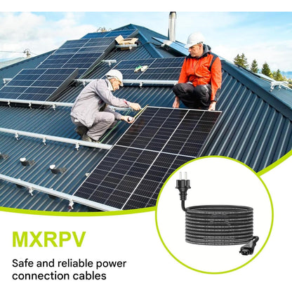 Cablu alimentare BC-05 5 m pentru micro‑invertor solare HMS, IP68, conector BC-05 la priza Schuko, rezistent la intemperii, conexiune stabila si instalare usoara