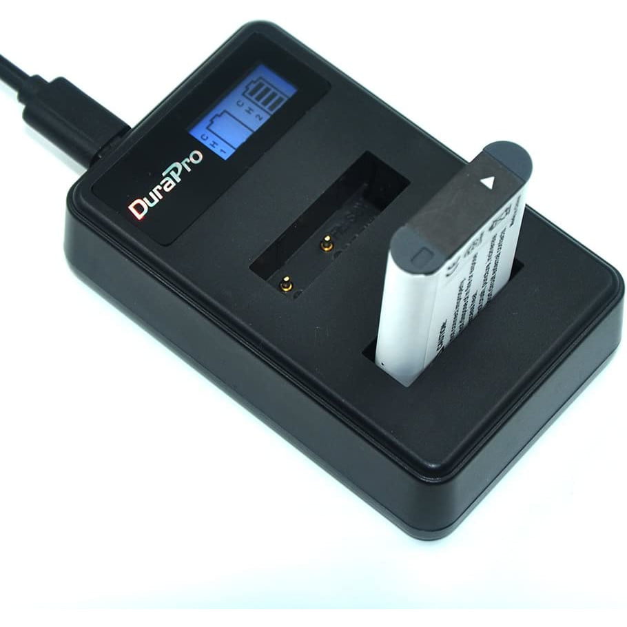 Set de 4 acumulatori NP-BX1 1600 mAh si incarcator USB dual cu afisaj LCD, pentru Sony NP-BX1 Sony DSC-RX100 RX100 II DSC-WX500 HX300 HX400V WX300 WX350 HDR AS100v AS200V AS15 AS3030V