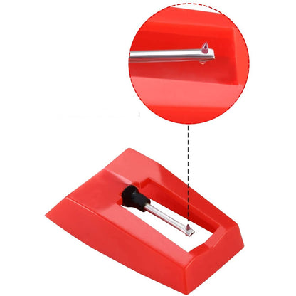 Set de 2 capuri de redare , Doza ac de citire pentru Pick-up Discuri Vinil Compatibil cu Anders Nicholson, Boytone, Capehart, Crosley, CROWN, Fisher, GPO, GRACE DIGITAL, ION, Innovative-Technology, Jensen, Leetac, Pfanstiehl, Radio Shack