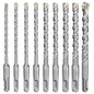 Set 9 burghie de beton SDS Plus diametru 5/6/6/6/8/8/8/10/12 mm x 160 mm, pentru beton, ciment, tencuiala, perete de caramida, tigla ceramica, zidarie