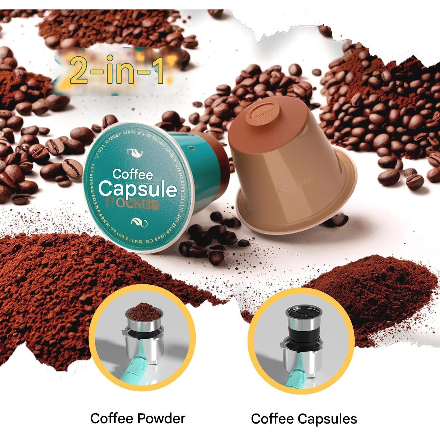 Aparat de cafea cu filtru de espresso Empstorm 20 bar, 1100 W, rezervor de apa de 1, 5 L, spumator de lapte profesional, aparat de espresso pentru cappuccino, latte si macchiato, albastru deschis