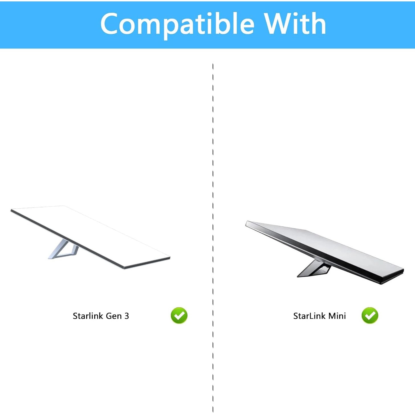 Suport pentru antena Starlink Gen 3/V3 si Starlink Mini, rotire 360° si inclinare 90°, reglabil pentru perete si acoperis, aluminiu rezistent la coroziune si intemperii, kit montaj complet cu suruburi, fixare stabila, gri