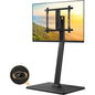 Suport TV, stand cu roti pentru televizor 30-70 inch, inaltime reglabila, 40 kg capacitate, unghi inclinare reglabil, VESA 400 x 400 mm, mobil, negru