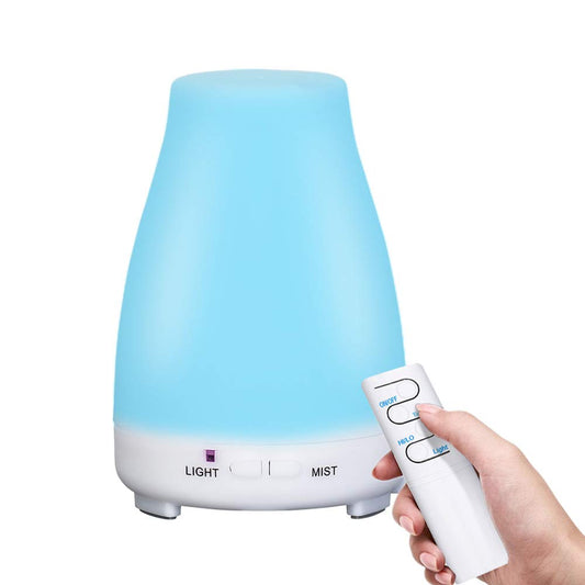 Difuzor Aroma Terapie cu telecomanda de Uleiuri Esentiale , Ultrasonic , Umidificator 200 ml