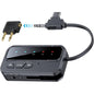 Adaptor Bluetooth 5.4 audio Wireless 2 in 1 TX/RX, pentru avion si masina, compatibil 2 casti Bluetooth/AirPods, Jack AUX 3.5 mm, pentru TV, PC, Laptop, boxe si sisteme audio vechi, latenta redusa, baterie reincarcabila