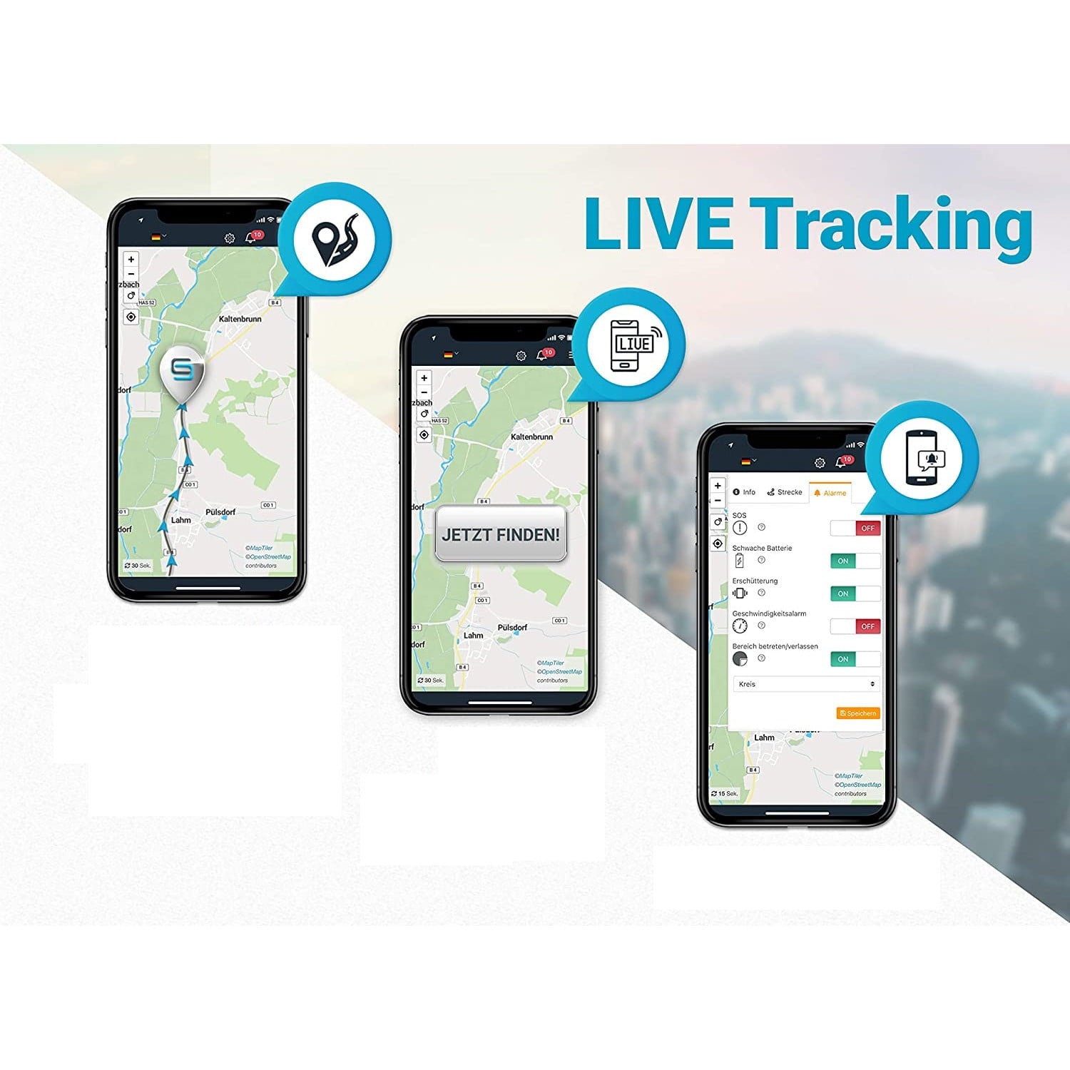 Localizator GPS auto, tracker universal cu urmarire live, geo-fencing, conexiune directa la baterie 9-36 V, cu alarma de miscare, depasire viteza si intrerupere sursa de tensiune