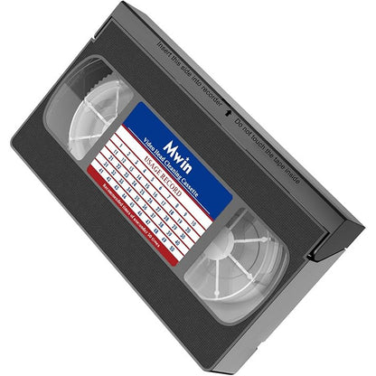 Caseta de curatare VHS pentru player VHS/VCR, banda de curatare reutilizabila pentru capetele video, tehnologie uscata - fara lichid
