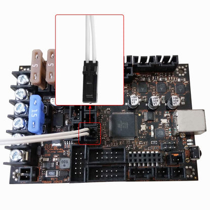 Set incalzitor ceramic BCZAMD pentru Prusa I3 MK3 – Bloc de incalzire Extruder, Termistor HT-NTC100K, senzor temperatura inalta 300°C, 2 pini, kit piese de inlocuire pentru imprimanta 3D Reprap