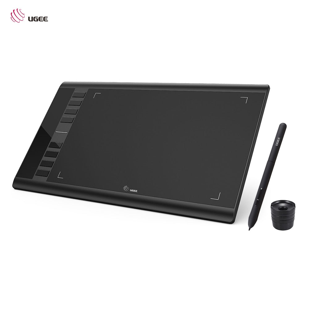Tableta grafica Ugee M708, Stilou pasiv. Presiune 8192, 266RPS, 10" x 6", Negru