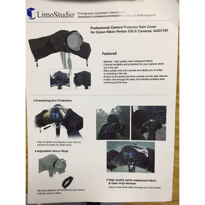 Husa Antiploaie , husa de protectie pentru camera foto , video , pentru Canon , Nikon si alte camere video DSLR