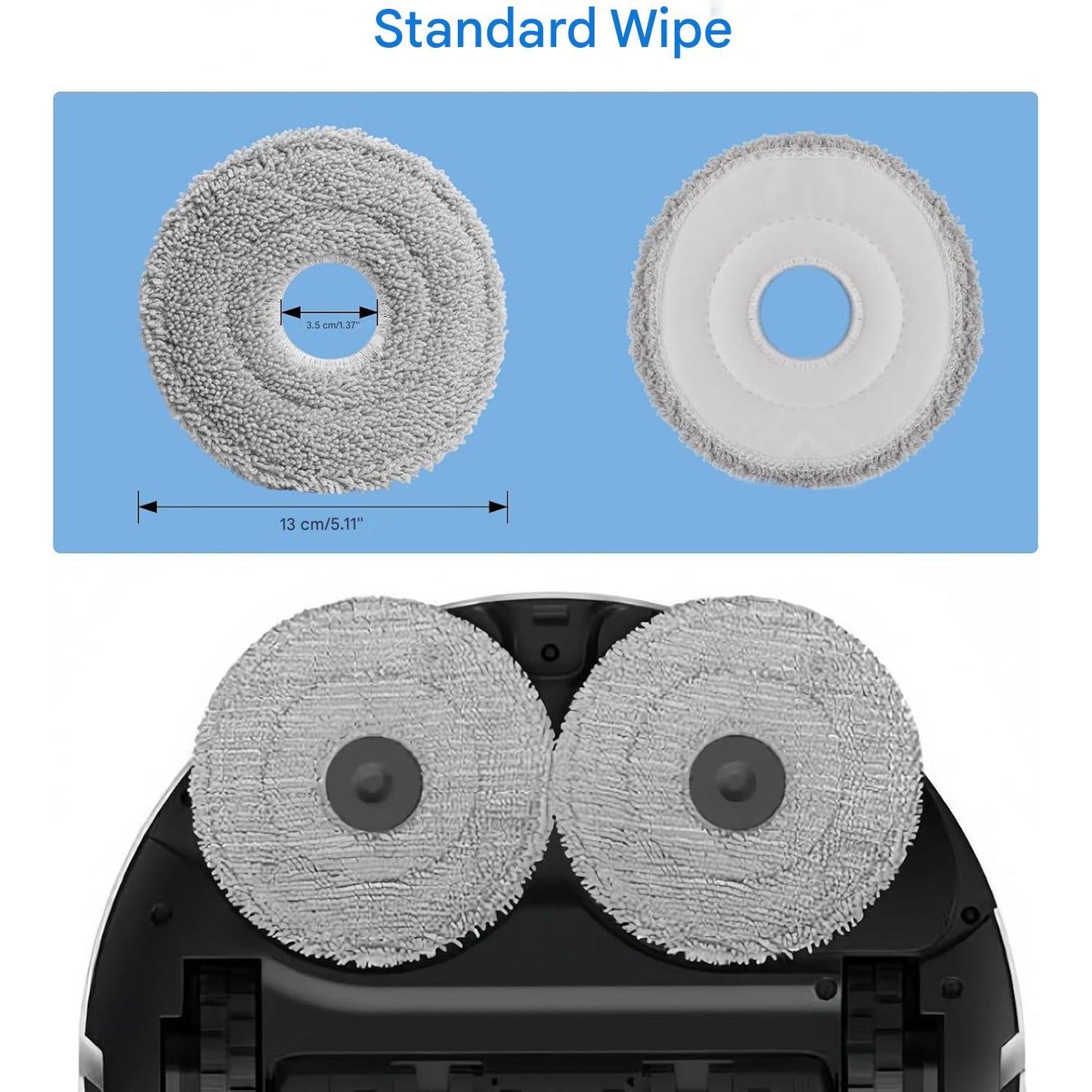 Set accesorii pentru aspirator compatibile cu Dreame L20 Ultra / L20 Ultra Complete / L30 Ultra Complete, cu 4 saci aspirator robot, 1 perie tambur, 4 perii laterale, 2 filtre HEPA si 4 paduri mop