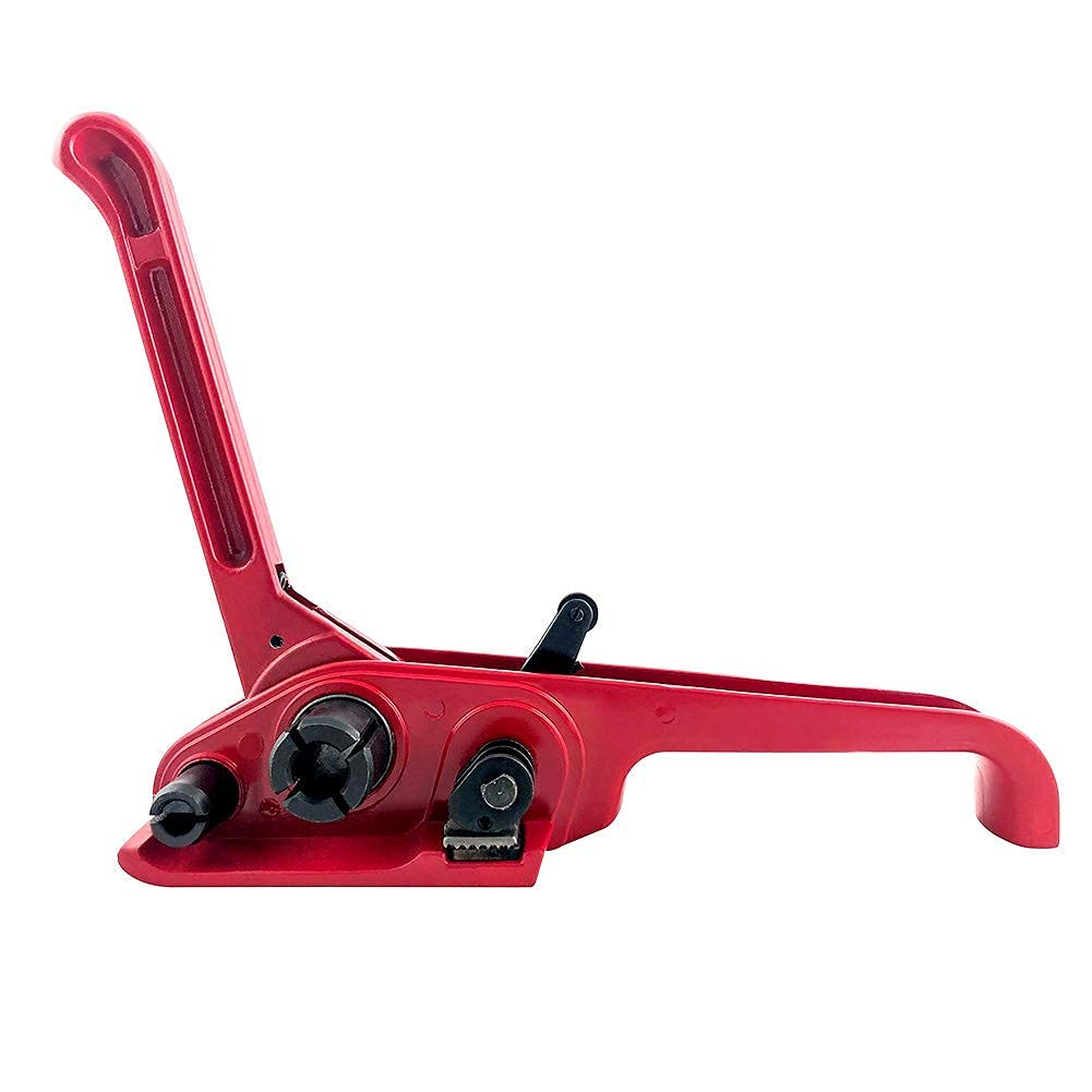 Tensioner pentru legat banda PES PP PET de 13 - 19 mm, aparat de intins banda, din metal, QWORK