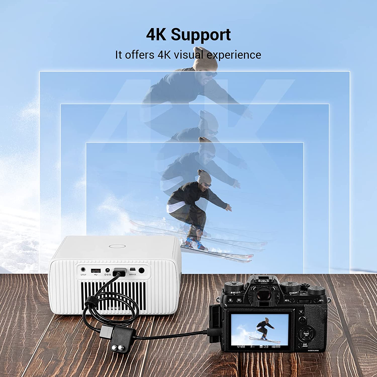 Adaptor de la cablu HDMI micro tata la HDMI mama, de la D la A, cu 2 suruburi 1/4 inch, pentru camere cu port micro HDMI, Sony A7R IV, A7RIII, A7III, A7II, A7RII, Fujifilm X-T2, X-T3 Smallrig 3021