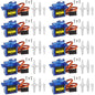 Kit servomotor SG90 9G, 10 bucati, 4.8V - 6.0V, unghi operare 0°-180°, pentru masina RC, Robot, Elicopter, Avion