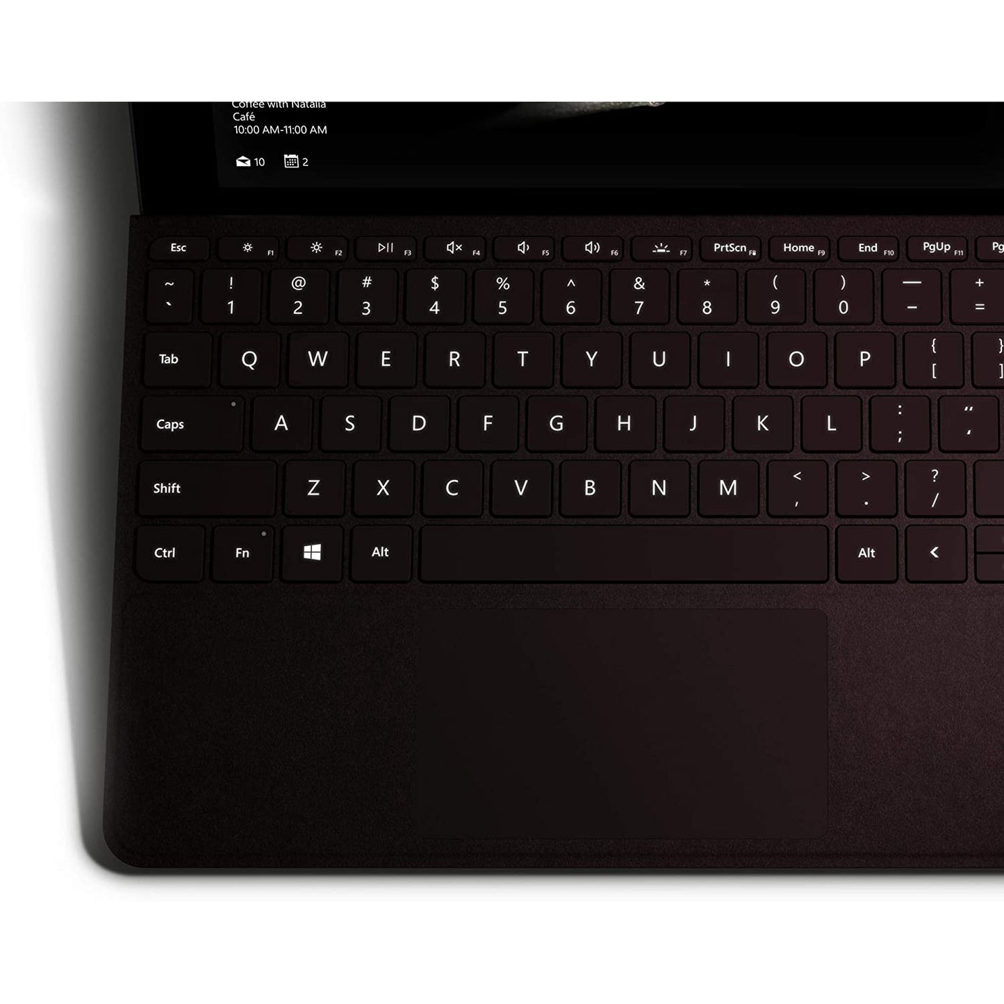Tastatura Microsoft Surface Go Go 3 2021, Go 2 2020, Surface Go 2018 Type Cover, Visiniu (Burgundy)