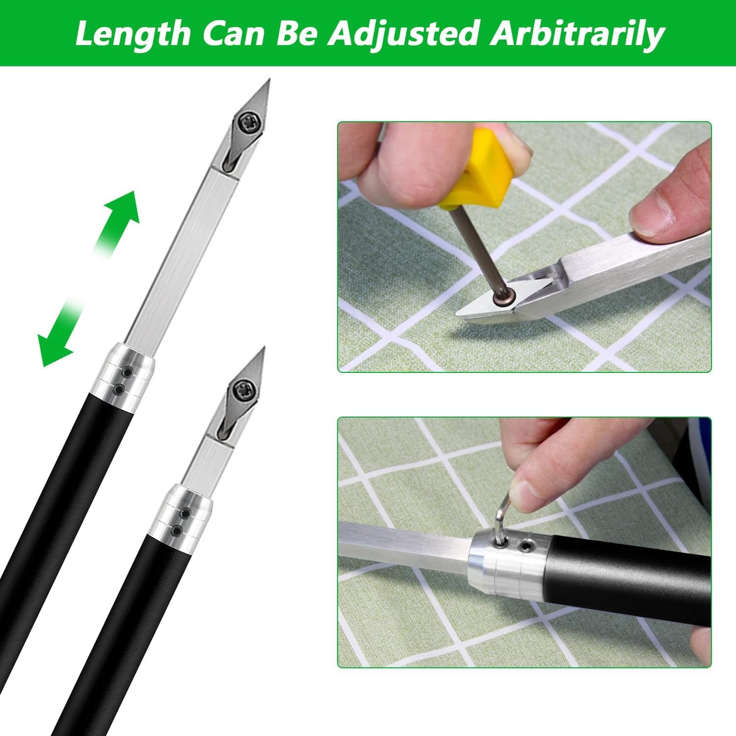 Set unelte prelucrare lemn, cutite pentru strung lemn, cu placute amovibile din carbura si tije de prelungire, dalti strunjire in cutie de transport si depozitare din aluminiu