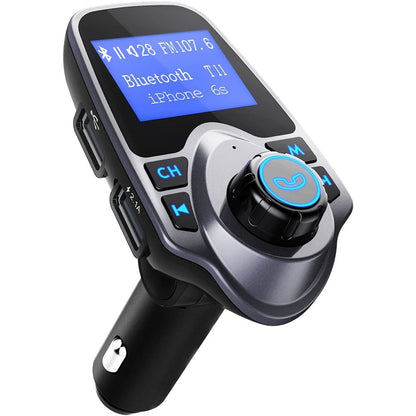 Modulator FM Bluetooth , Transmitator FM , MP3 player, Aux In, FM kit, USB 2.4A , micro SD, USB