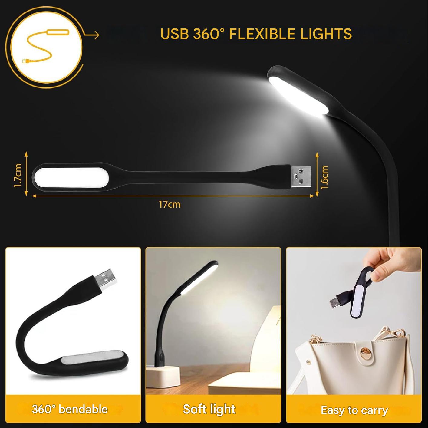 Set lanterna tactica LED cu lanterna UV mini si lampa de citit, lanterna reincarcabila din aluminiu, cu afisaj digital, impermeabila IPX6, iesire USB, in cutie de transport si depozitare